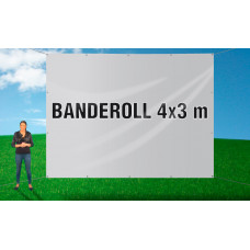 Banderoll 4x3 meter